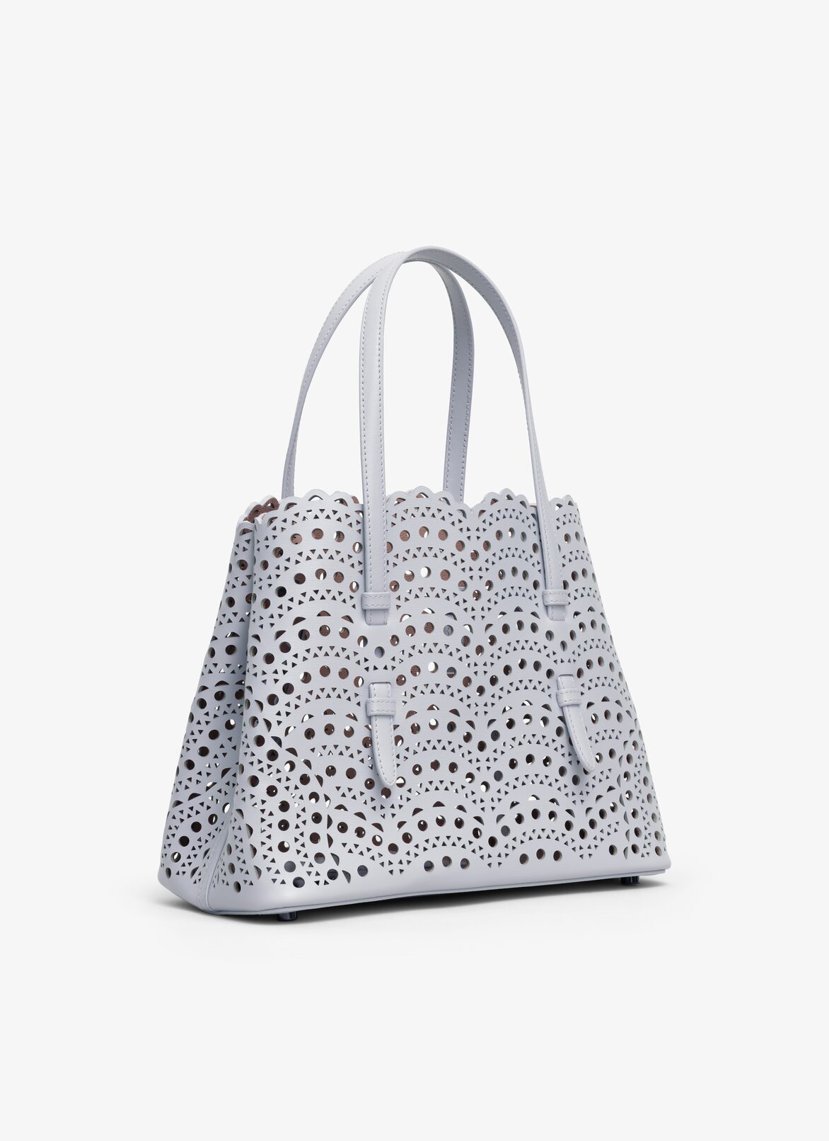 MINA 25 BAG IN VIENNE WAVE CALFSKIN ALAÏA PEARL MINA 25 BAG IN VIENNE WAVE CALFSKIN